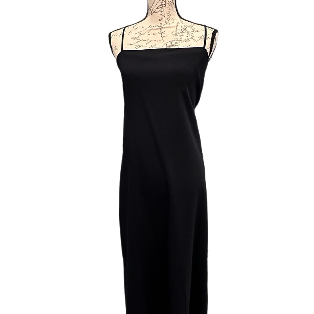 Zara Spaghetti Strap Black Maxi Dress NWT Sz XL - Casual/Semi-Formal/Date Night